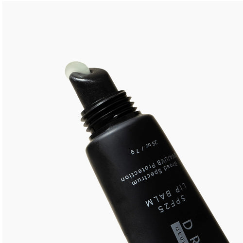 DRMTLGY SPF 25 Lip Balm – Hydrating & Nourishing Lip Protection with Avocado, Shea Butter & Cocoa Butter – Broad Spectrum UVA UVB Shield – Non-Sticky, Smooth Finish – .25 oz