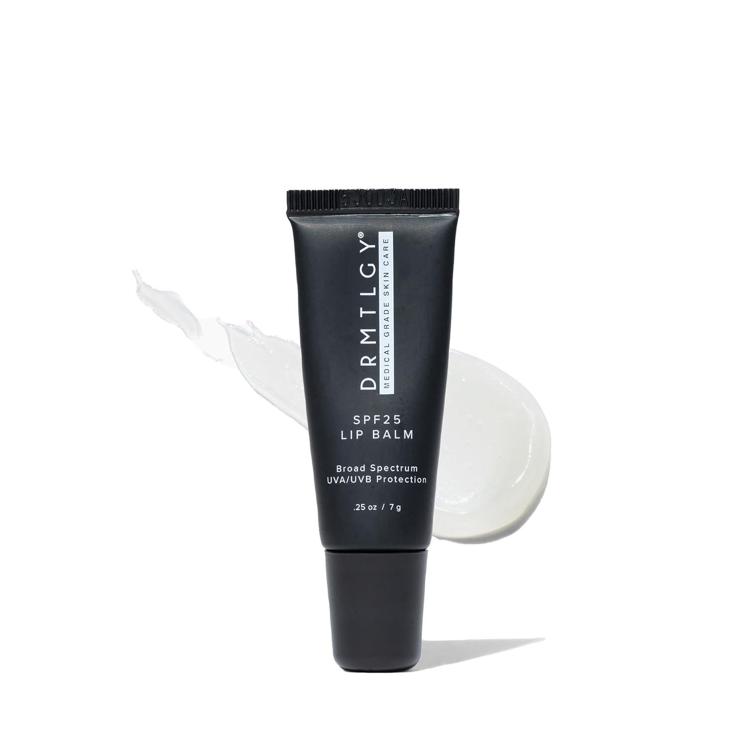 DRMTLGY SPF 25 Lip Balm – Hydrating & Nourishing Lip Protection with Avocado, Shea Butter & Cocoa Butter – Broad Spectrum UVA UVB Shield – Non-Sticky, Smooth Finish – .25 oz