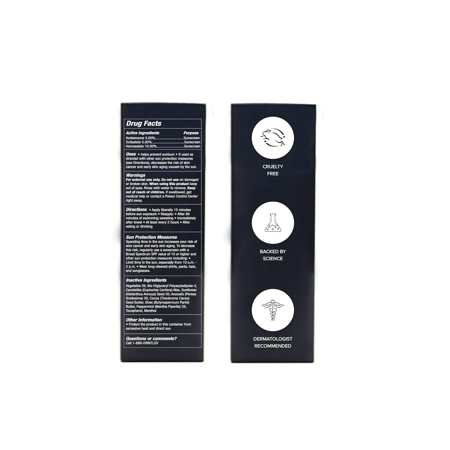 DRMTLGY SPF 25 Lip Balm – Hydrating & Nourishing Lip Protection with Avocado, Shea Butter & Cocoa Butter – Broad Spectrum UVA UVB Shield – Non-Sticky, Smooth Finish – .25 oz