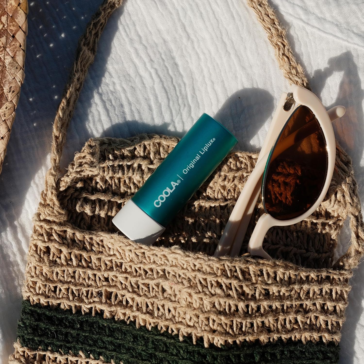 COOLA Organic Liplux Lip Balm and Sunscreen with SPF 30, Dermatologist Tested Lip Care for Daily Protection, Vegan and Gluten Free, 0.15 Oz